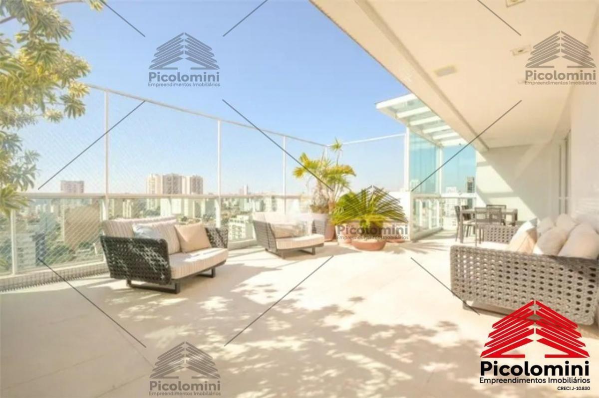 Cobertura Duplex a venda de 433m² na Aclimação, 4 quartos, 2 suítes, 6 banheiros, varanda, área gour