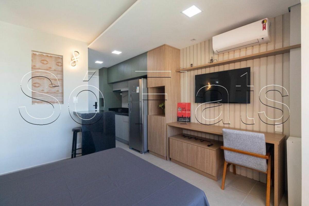 Studio Today Pinheiros, próx da Av Rebouças disponível para locação com 25m² e 01 dormitório.