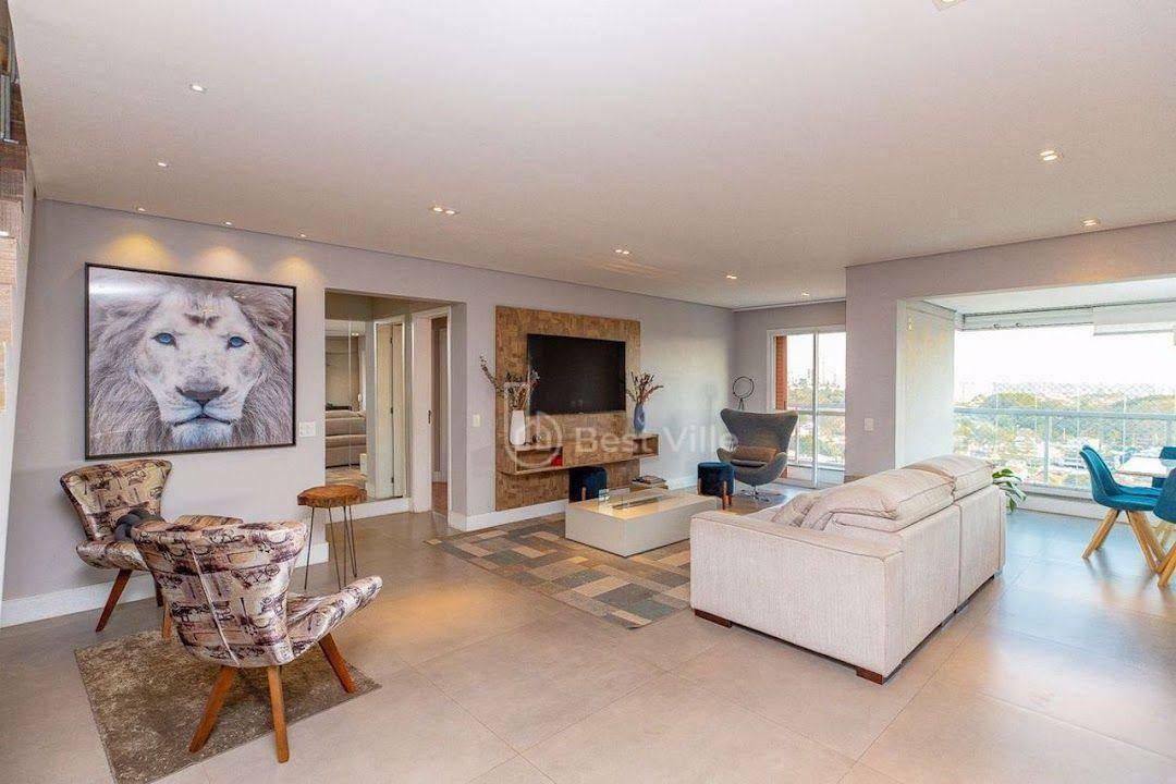 Apartamento com 3 dormitórios à venda, 311 m² por R$ 4.200.000,00 – Vila Anastácio – São Paulo/SP