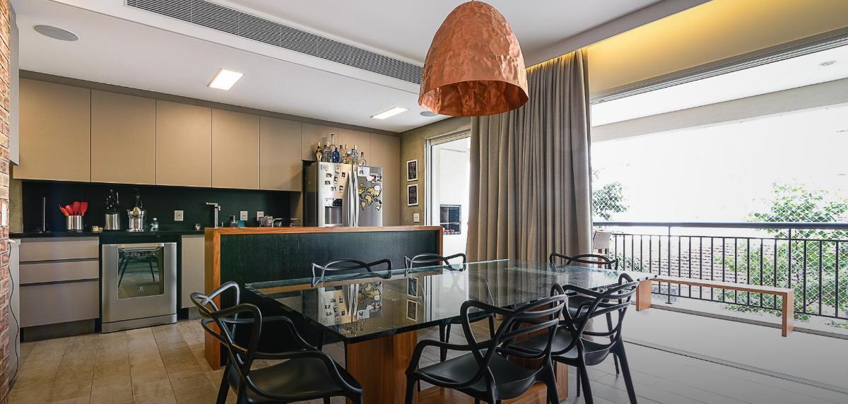 Deslumbrante apartamento tipo para venda em Itaim Bibi com 3 quartos, sendo 2 suítes, 170m²
